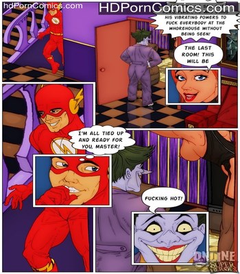Flash in Bawdy House (Justice League) free Porn Comic sex 21